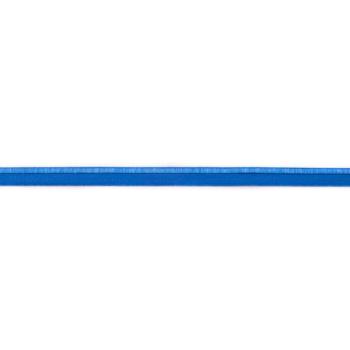 elastisches Glanz-Paspelband Kobalt